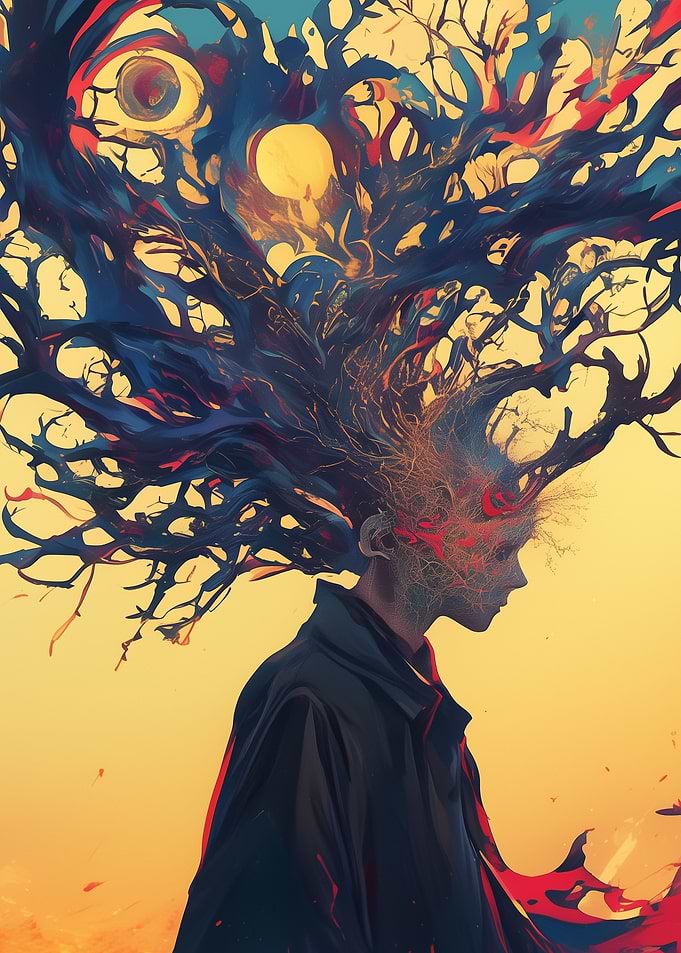 Abstract Tree Person