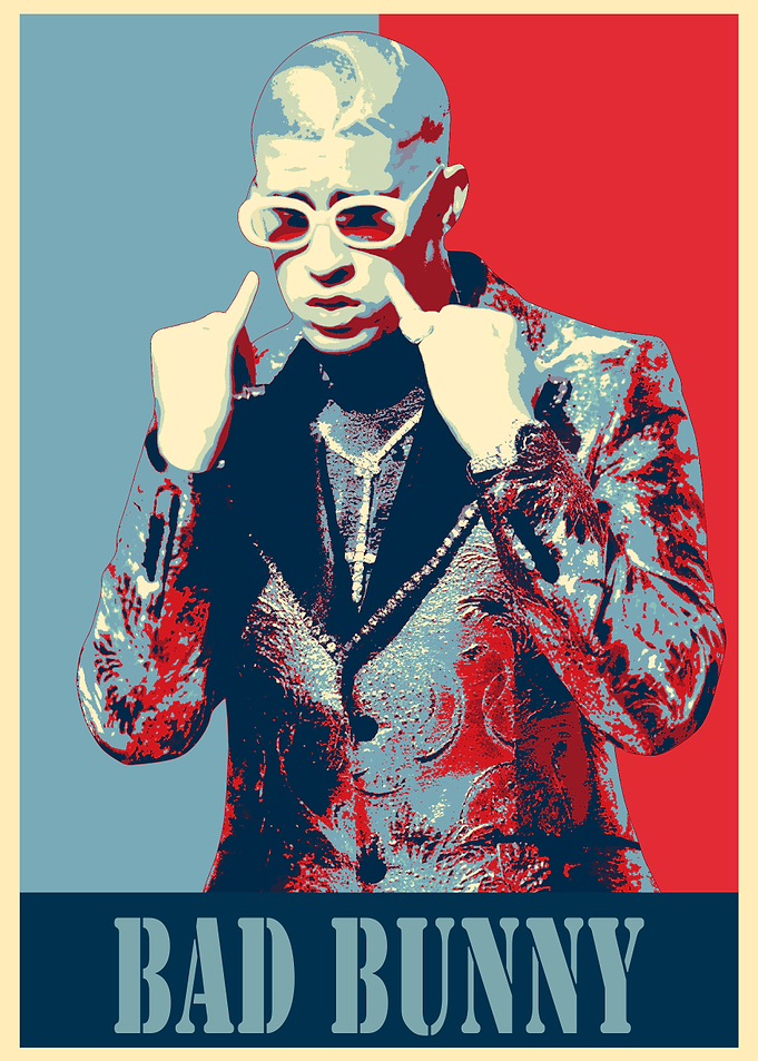 Bad Bunny Poster