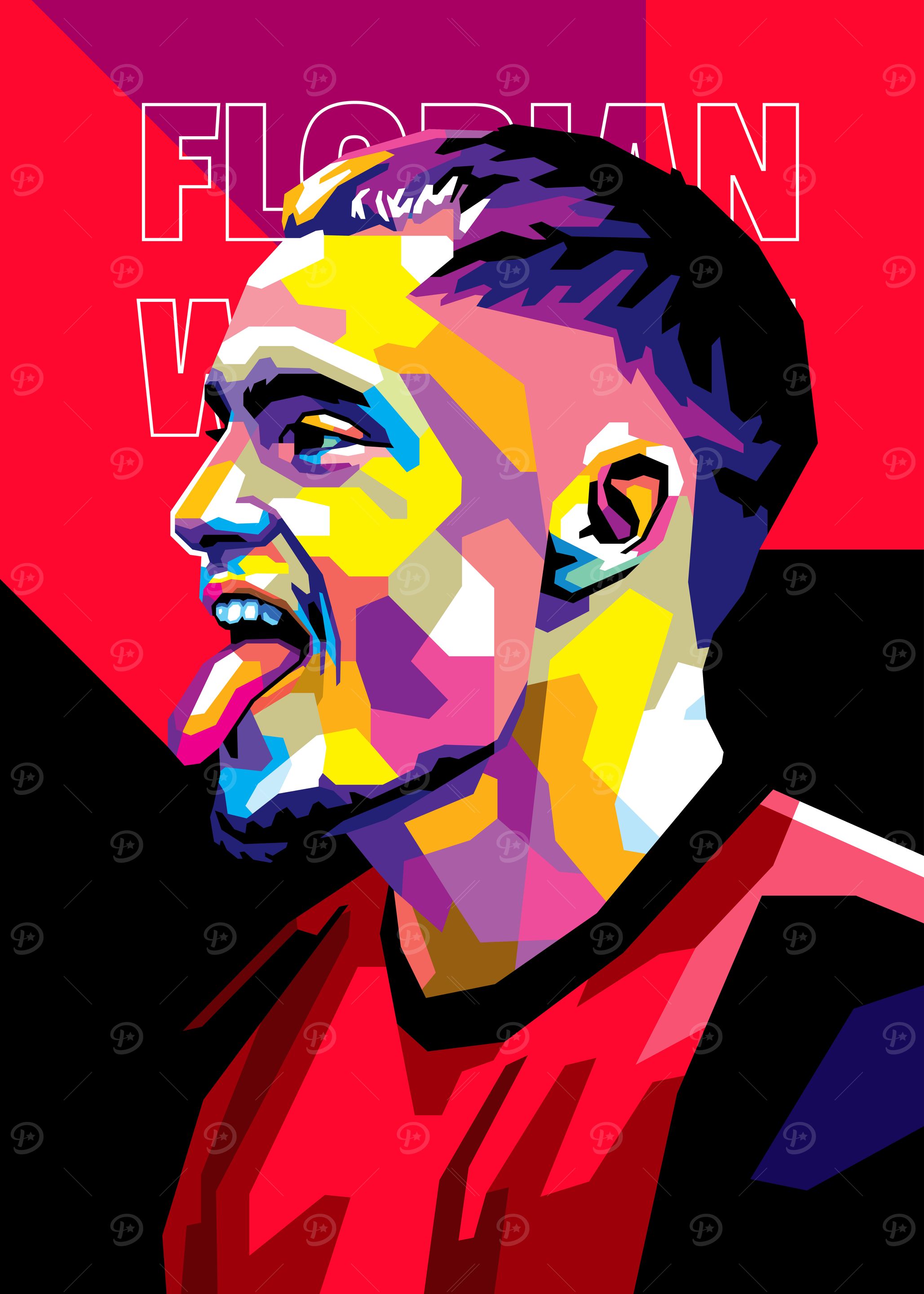 Florian Wirtz in WPAP Style