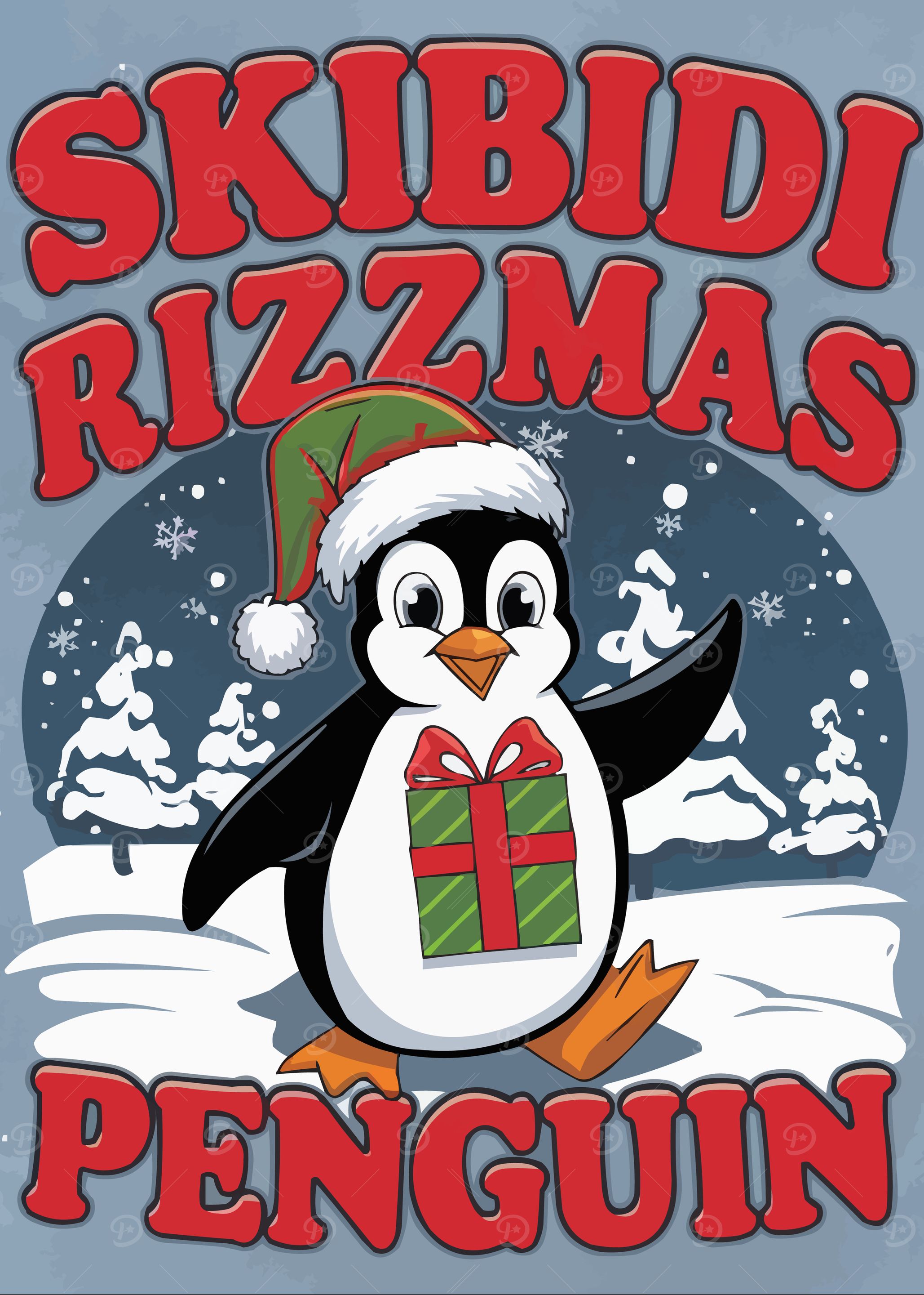 Skiibidi Rizzmas Penguin