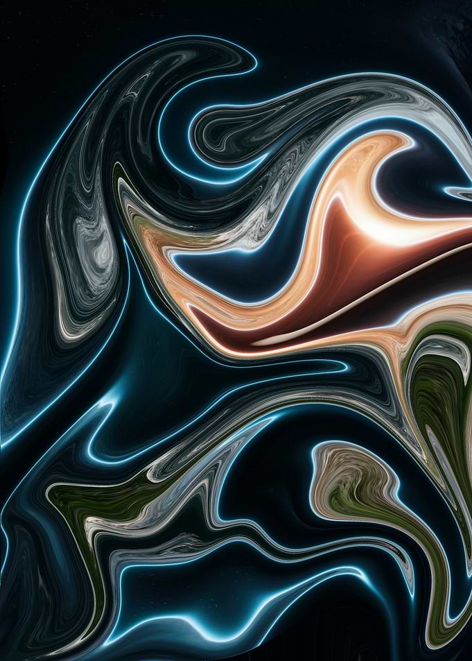 Abstract Liquid Art