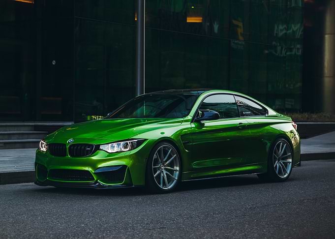 Green BMW M4