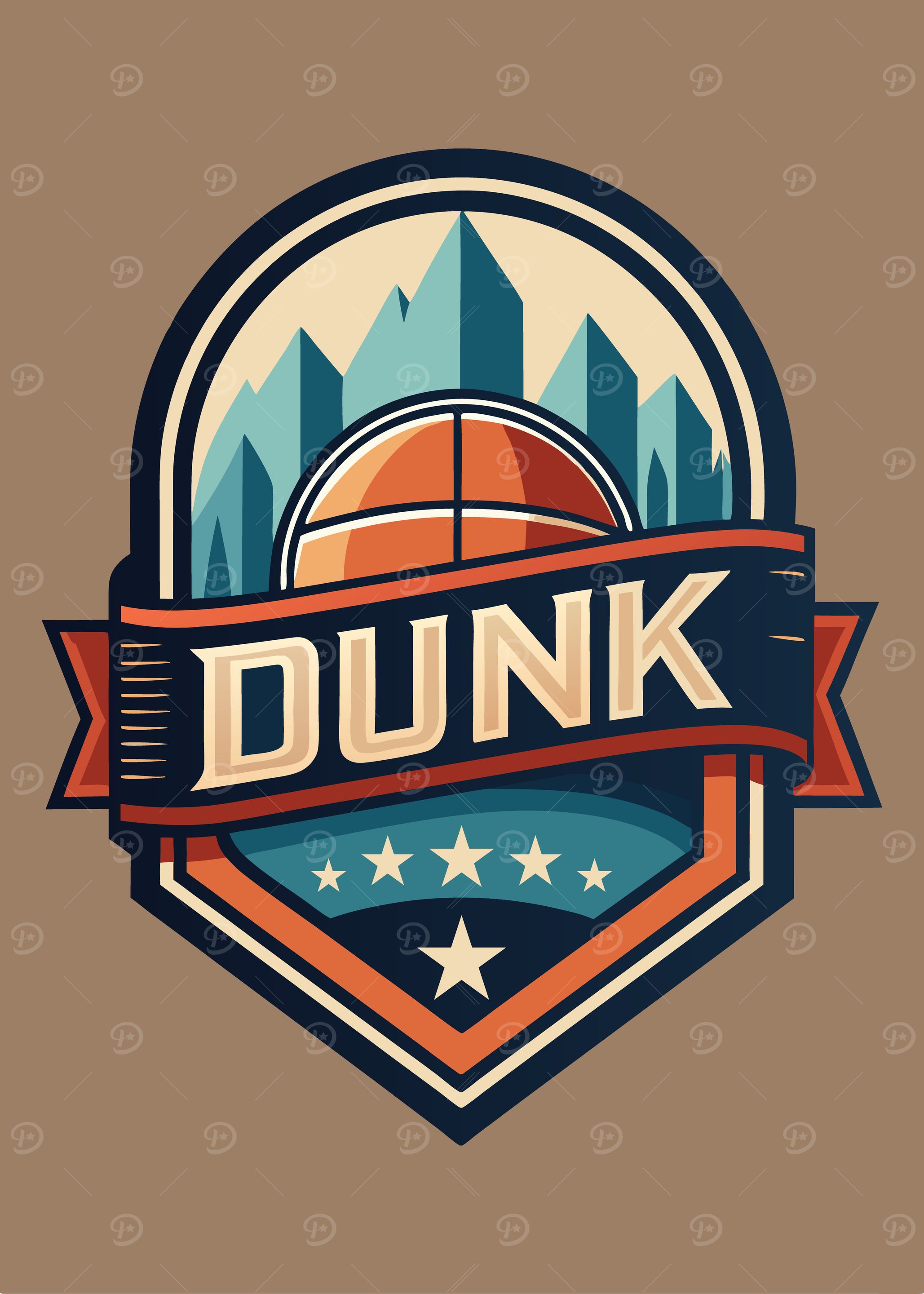 Basketball Team Logo