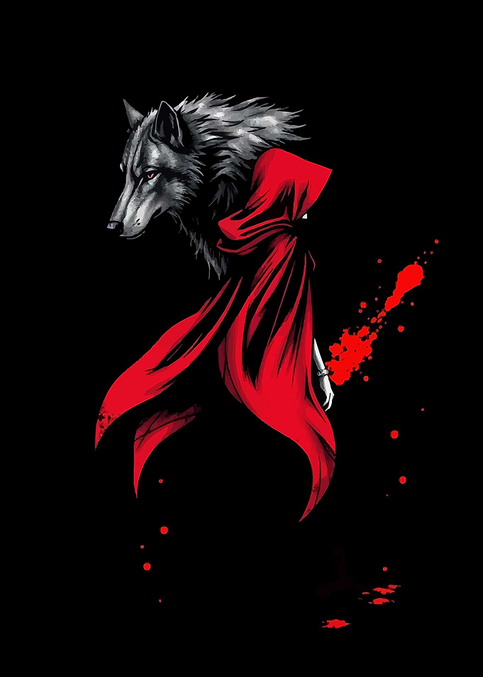 Wolf and Red Hood