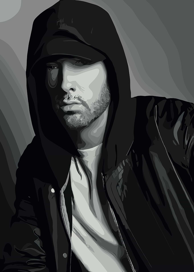 Eminem Digital Portrait