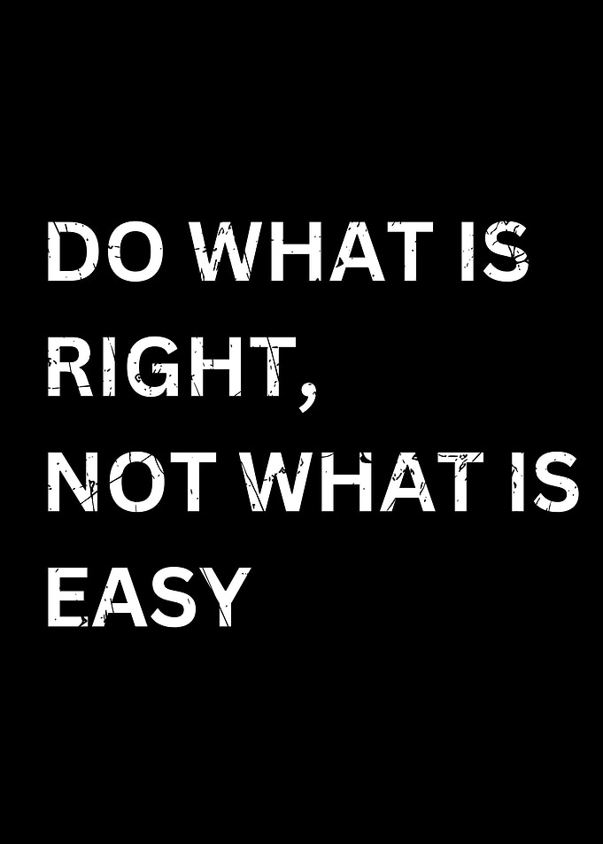 Do What Is Right