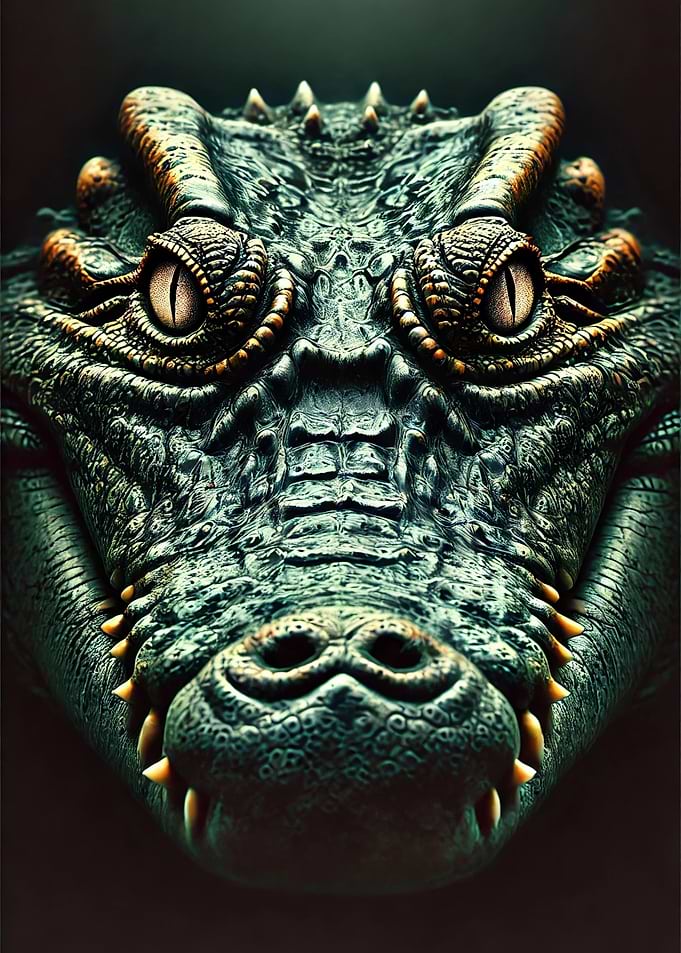 Crocodile Close-Up