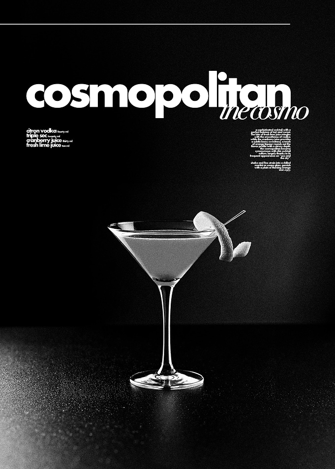 Cosmopolitan, Black and White