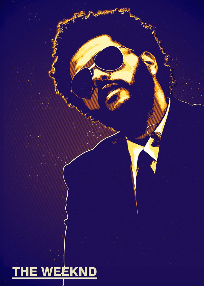 The Weeknd Portrait