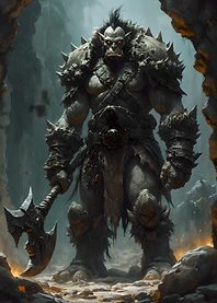 Orc Warrior with Axe