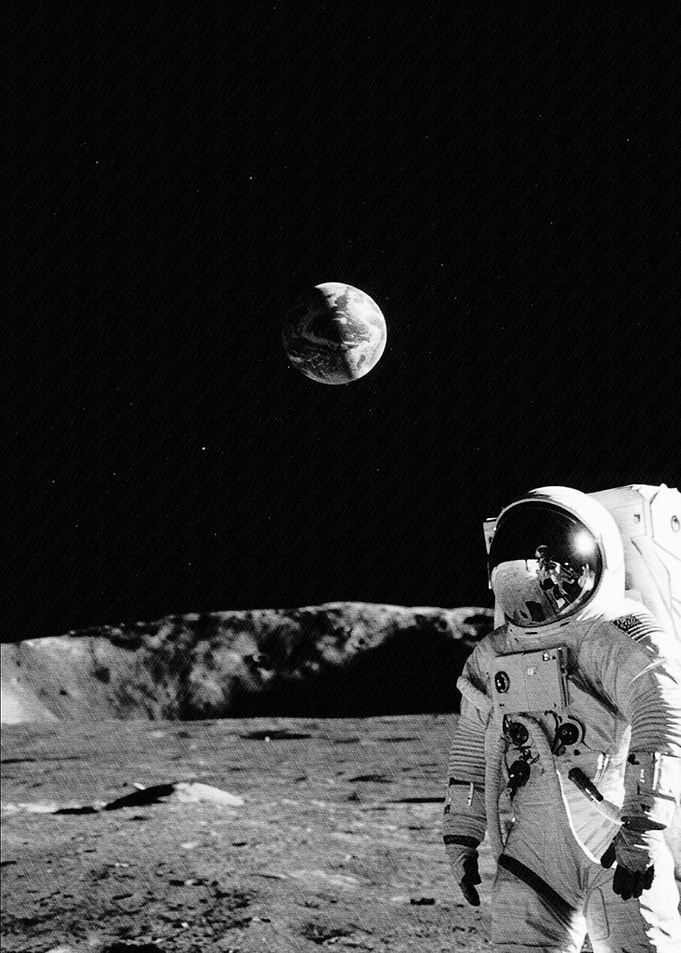 Astronaut on the Moon