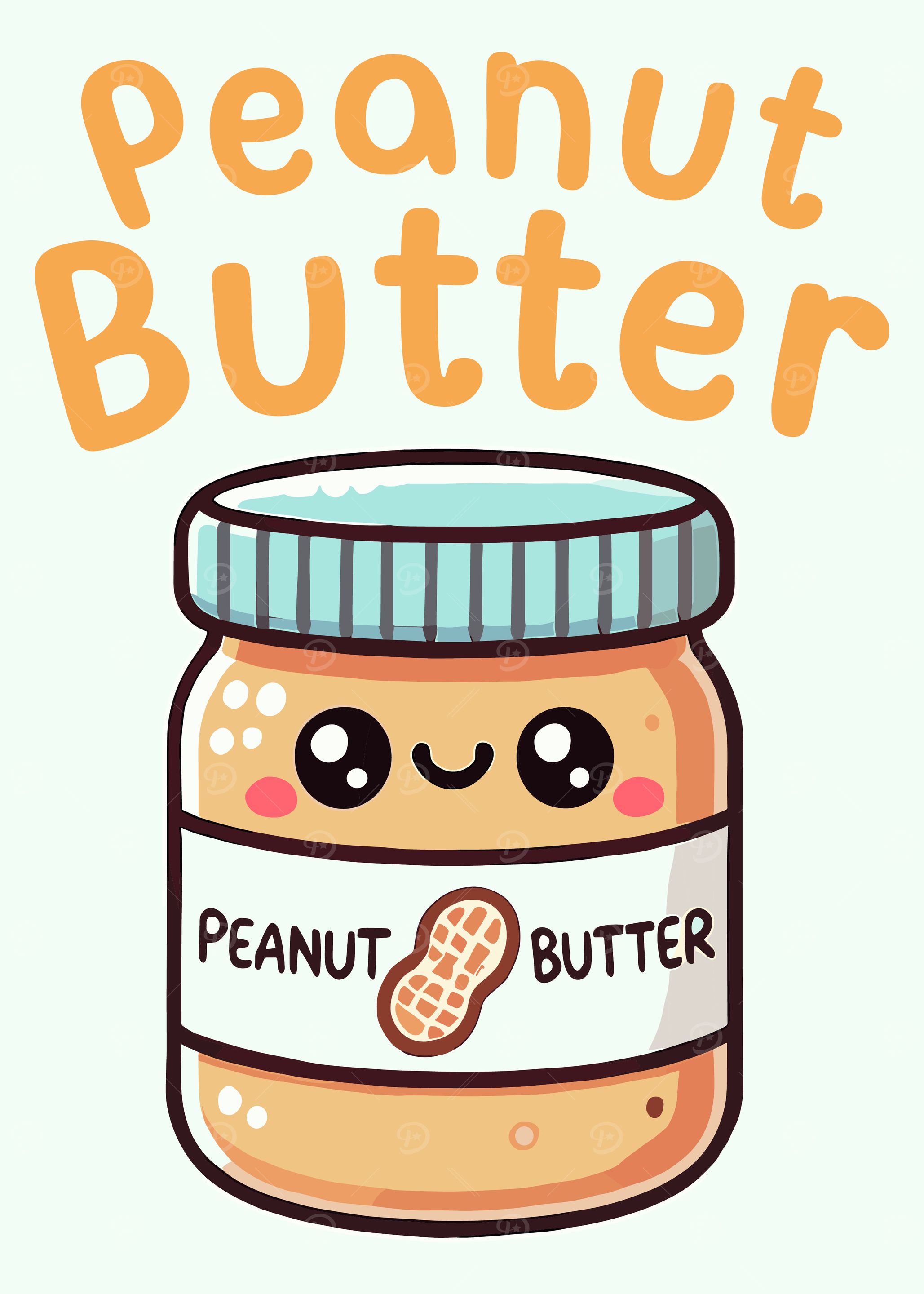 Cute Peanut Butter Jar