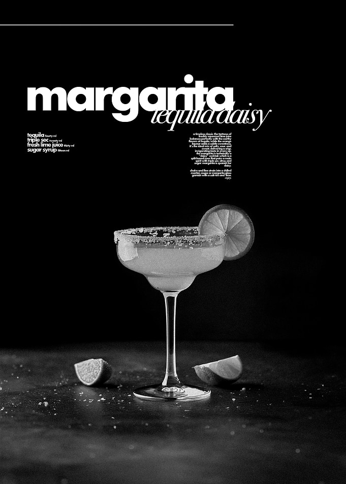 Margarita, Black and White