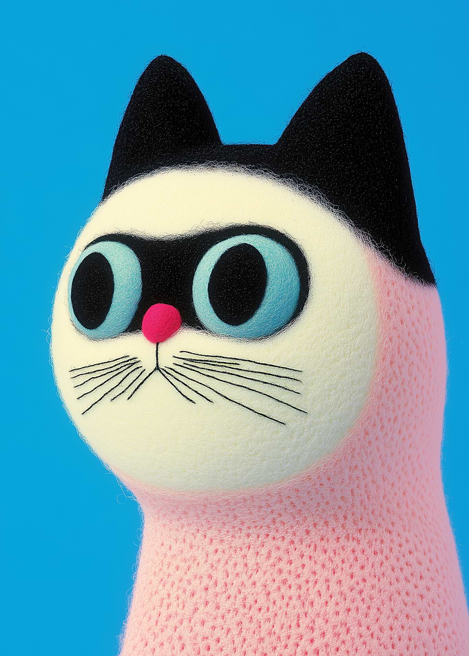 Knitted Cat