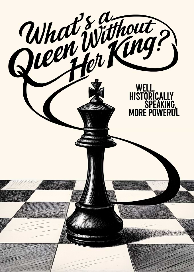 Chess Queen Power - What's a Queen Without Her King?
