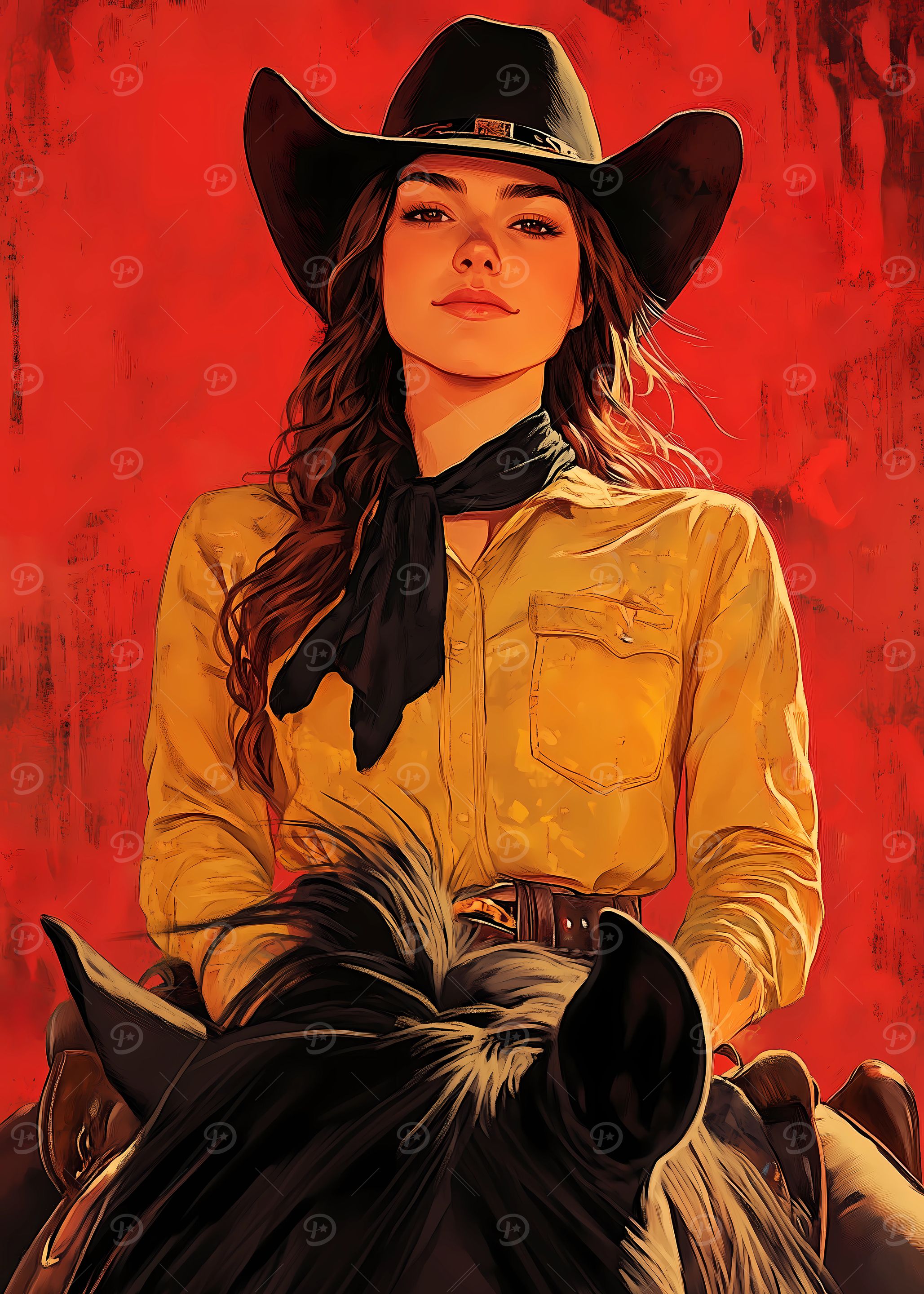 Cowgirl Portrait