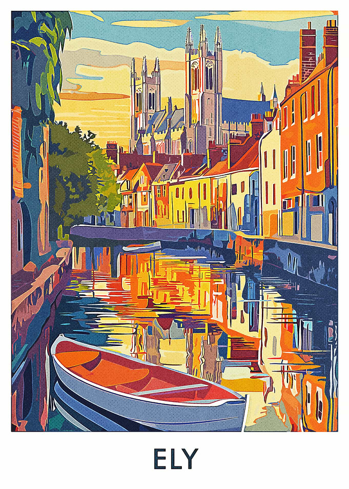 Ely Canal Sunset