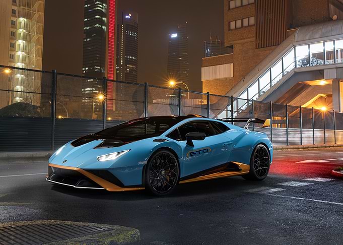 Lamborghini STO Night Shot