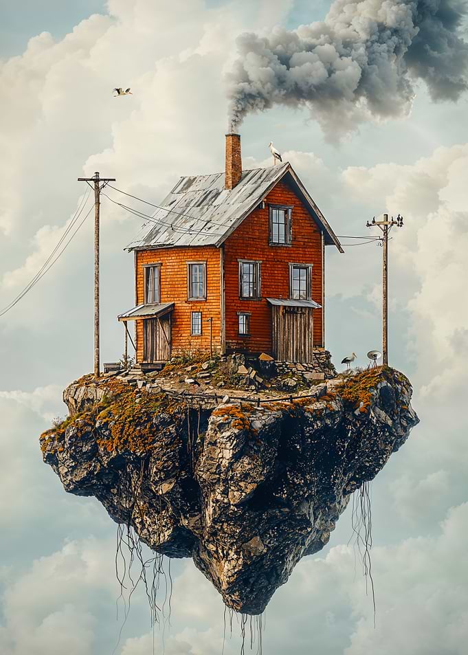 Floating House of the storks