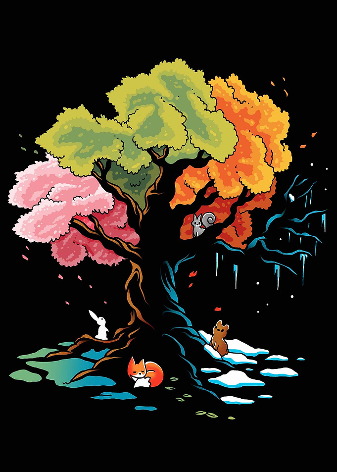 Four Seasons Tree