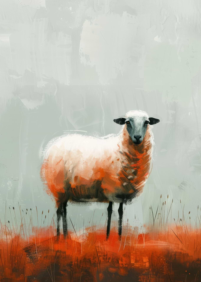 Sheep in a Field