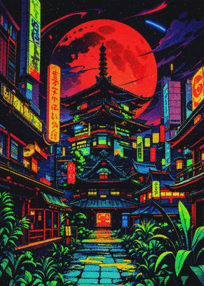 Neon Tokyo Night