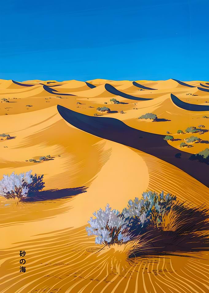 Desert Dunes Landscape