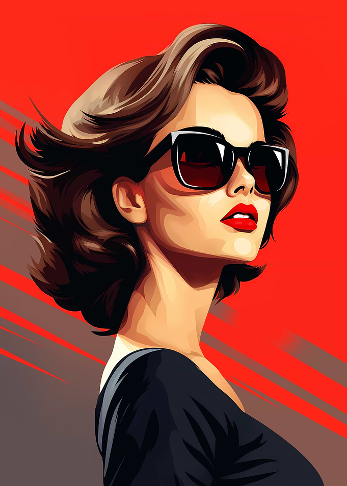 Summer Muse Woman Portrait