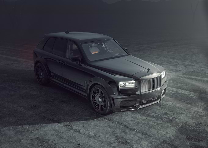 Black Rolls Royce Cullinan