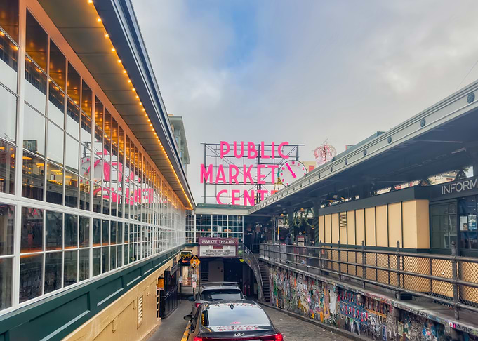 Seattle Pike Market Entrance