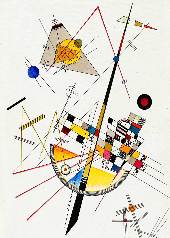 Abstract Geometric Artwork