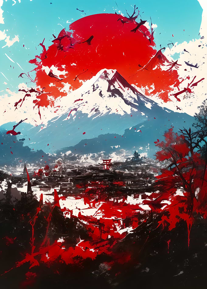 Mount Fuji Sunset
