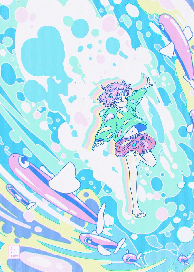 a sea of Colours