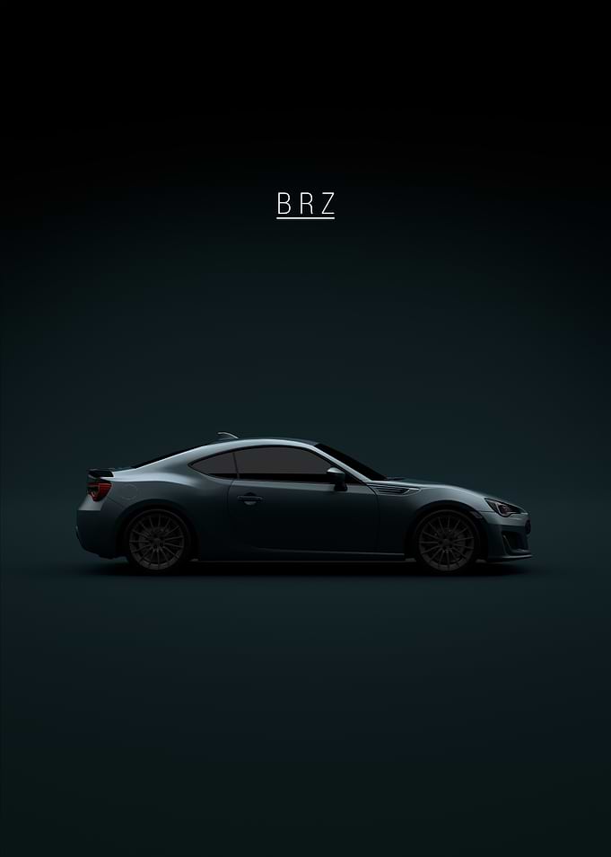Subaru BRZ Side View