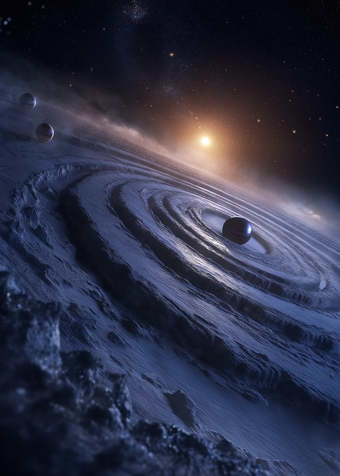 Cosmic Planet Dust Rings