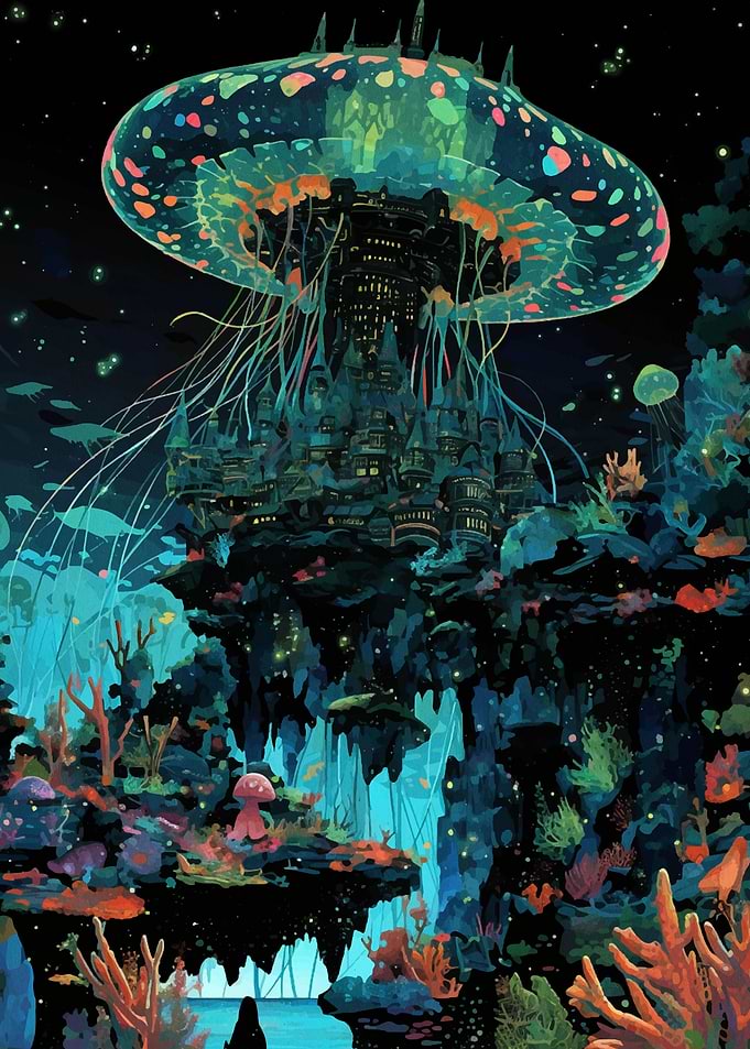 Underwater Cityscape