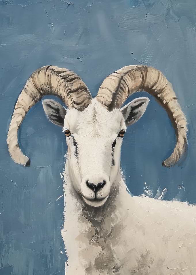 Bighorn Sheep Portrait