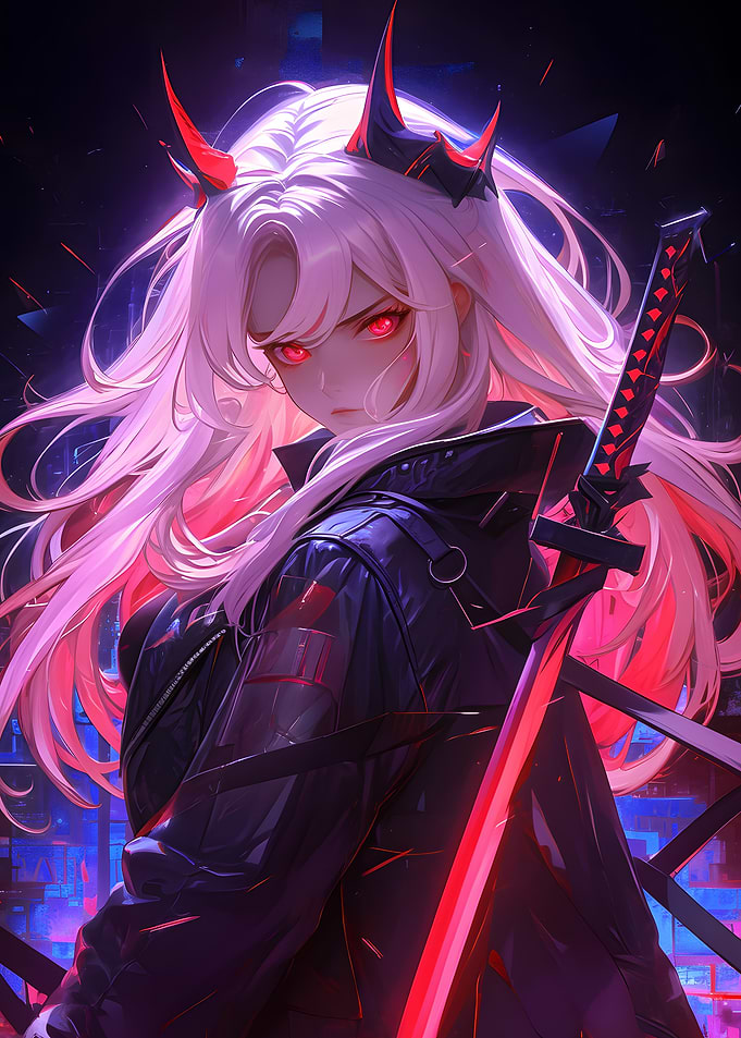 Neon Demon Girl