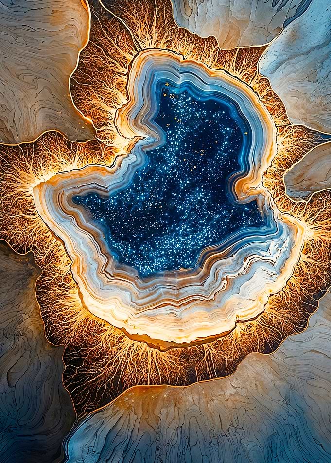 Cosmic Wood Art