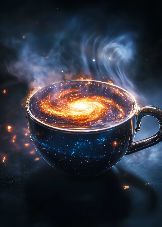 Cosmic Coffee Cup
