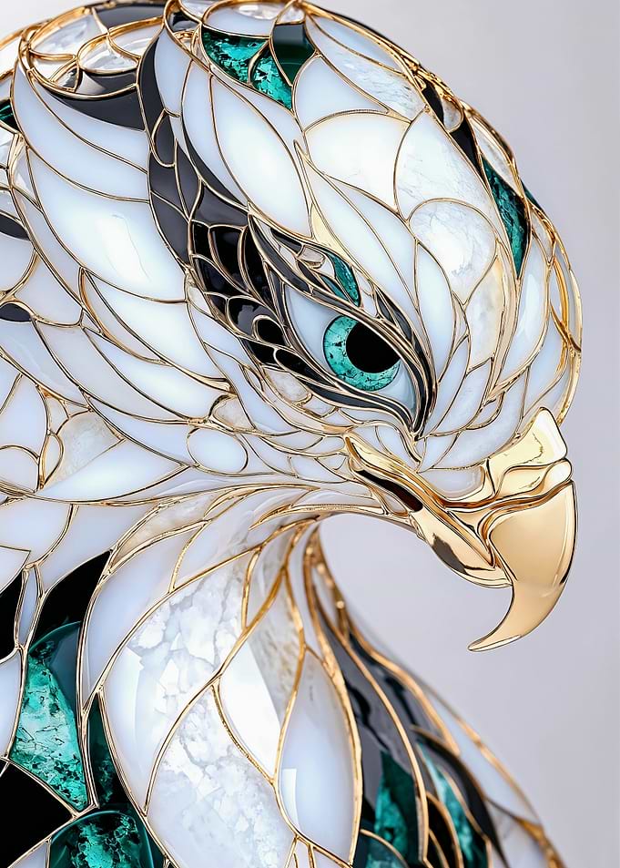 Kintsugi Gold Eagle