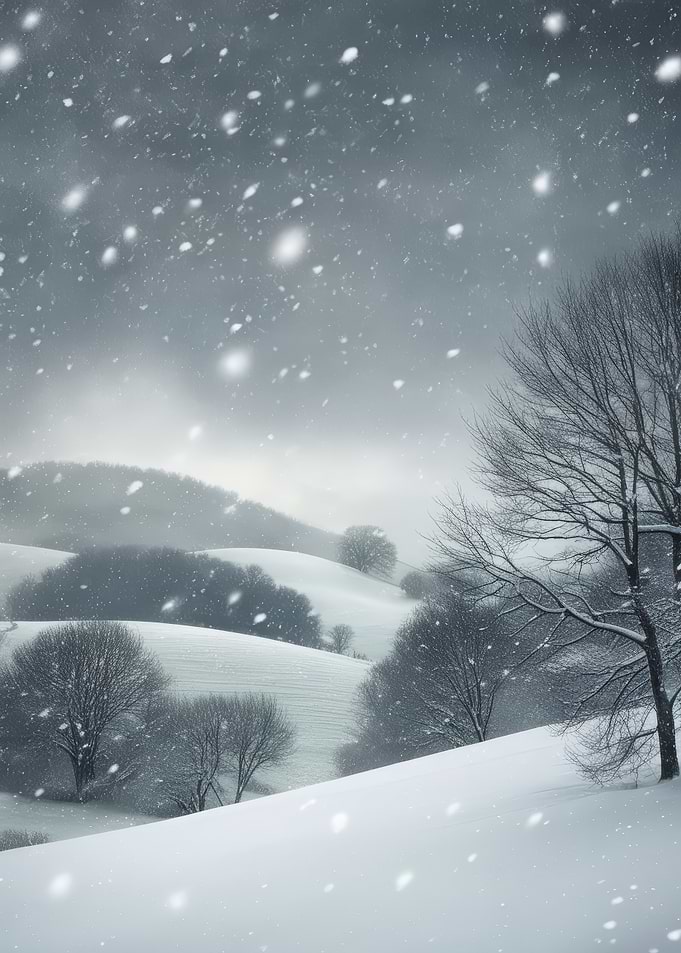 Snowy Winter Landscape