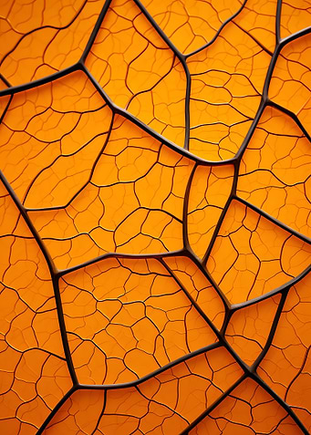 Leaf Veins Macro