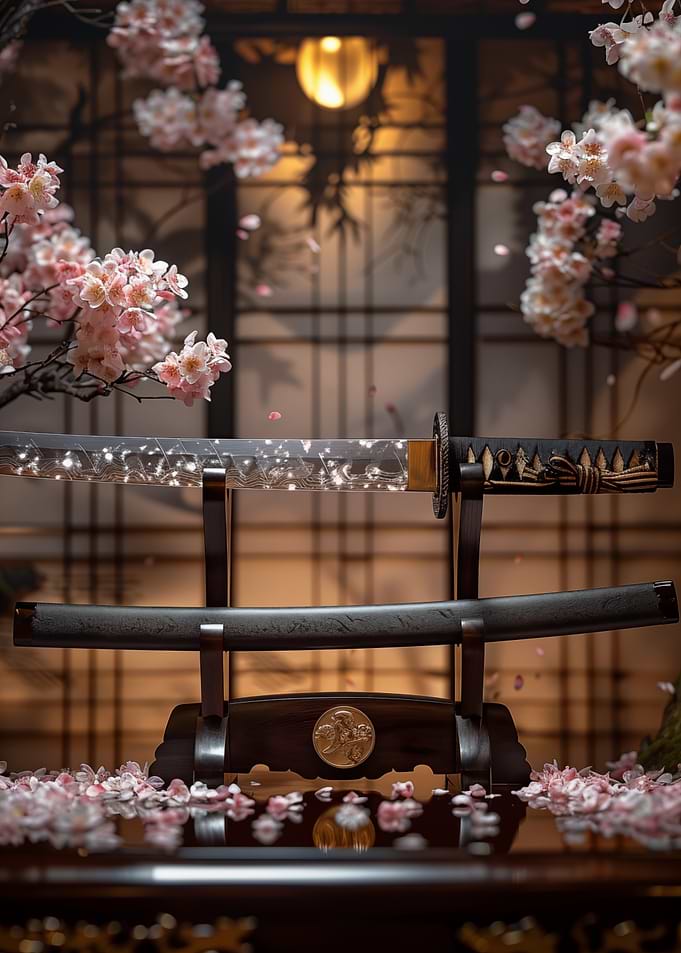 Japanese Sakura Katana