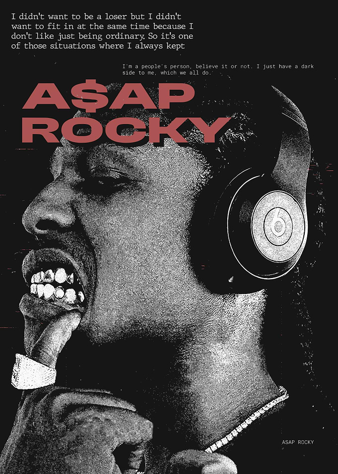 ASAP Rocky Portrait