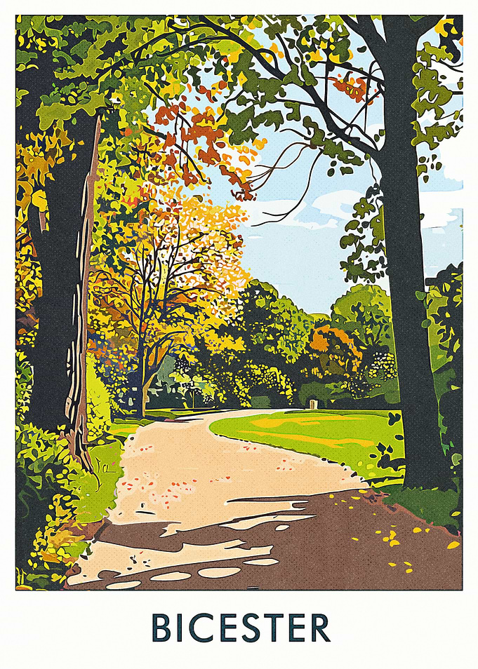 Bicester Park Path