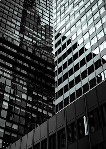 Modern Skyscraper Illusion