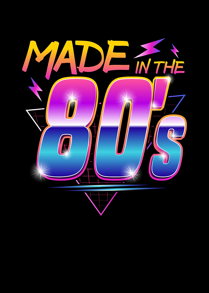 Made in the 80s Retro Design