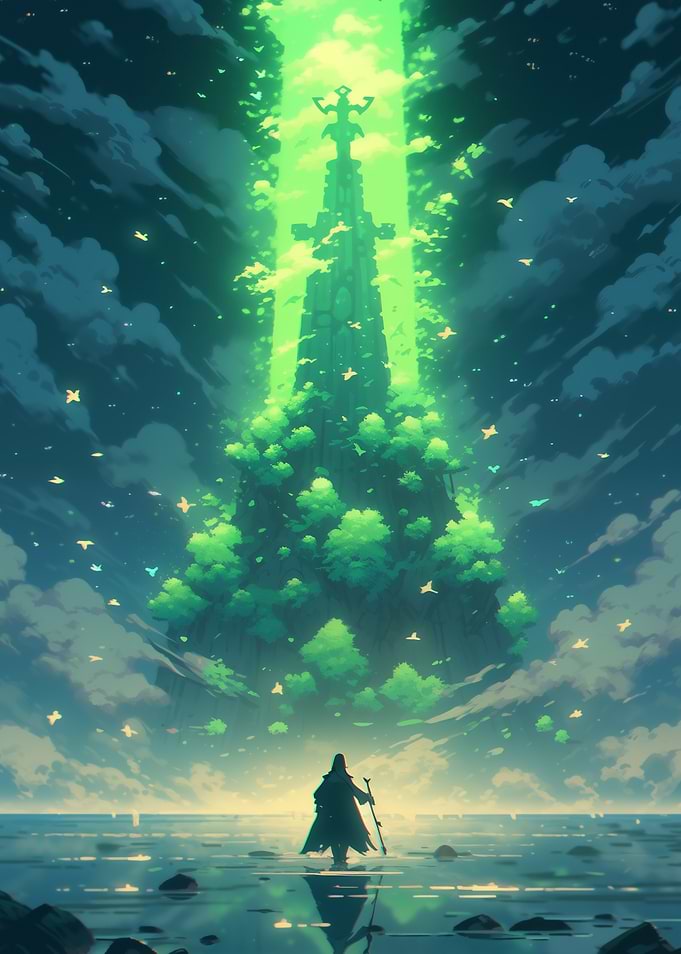 Green Tower Fantasy