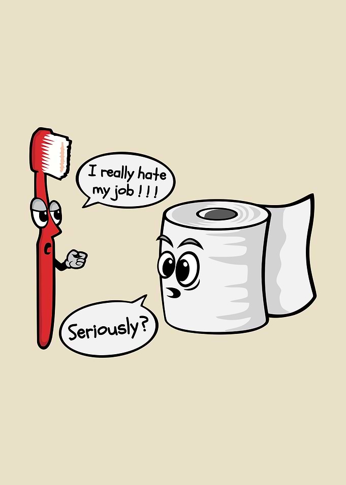 Toothbrush and Toilet Paper